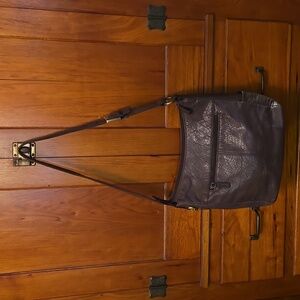 Rolfs Genuine Leather Handbag Black